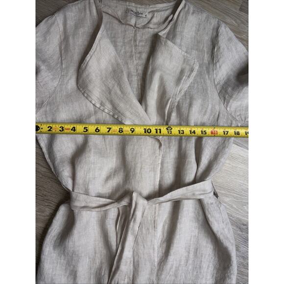 Alessia Pacini Linen Cardigan Wrap Size Medium Made In Italy - Picture 10 of 13